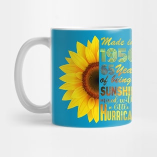 Vintage 1956 Sunflower 65th Birthday Awesome Gift Mug